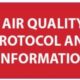 Air Quality Protocol